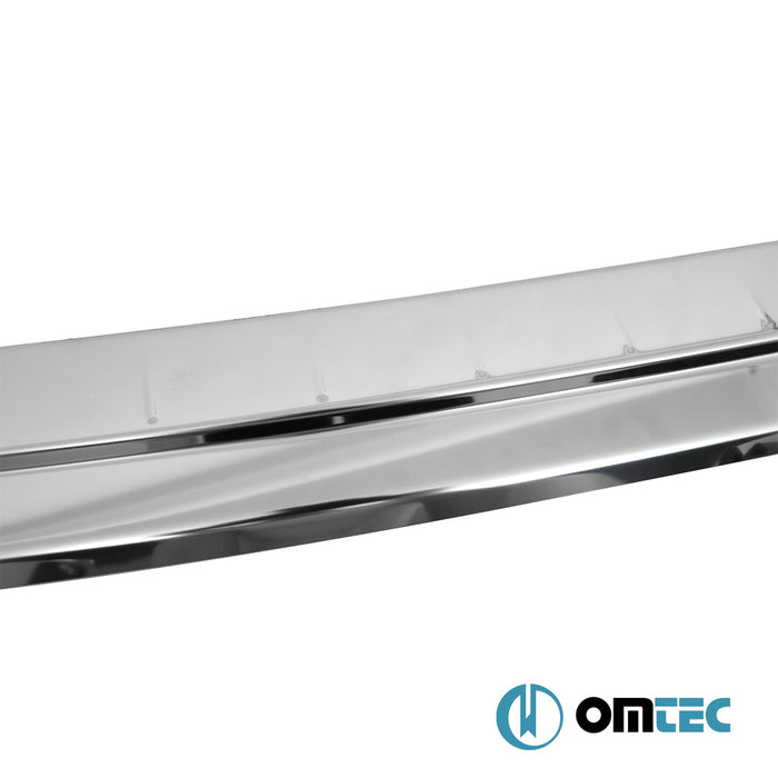 Rear Bumper Sill Cover S.Steel (Gloss) - Audi Q7 - SUV 4M - (2015 - )