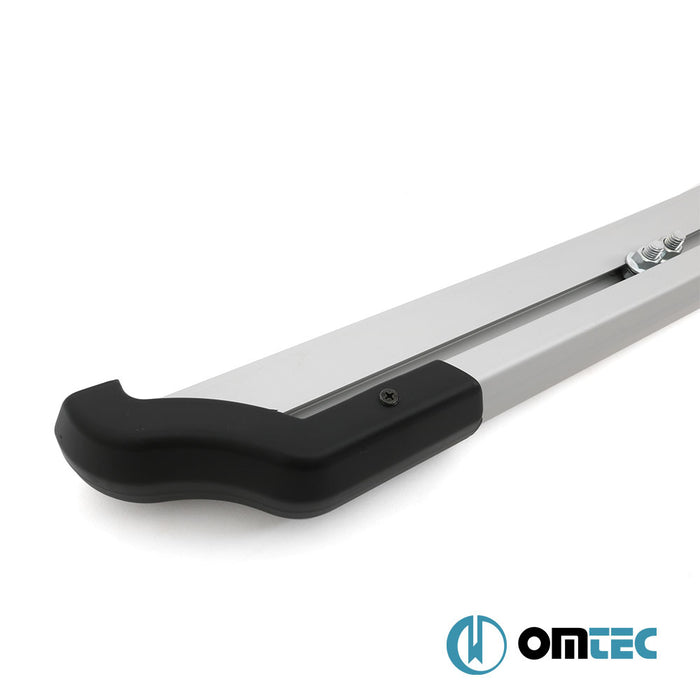 Rear Bar Elegance (Silver) Alu. - Fiat Doblo - MVN K9  - (2022-)