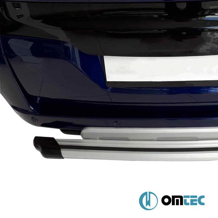 Rear Bar Elegance (Silver) Alu. - Fiat Doblo - MVN K9  - (2022-)