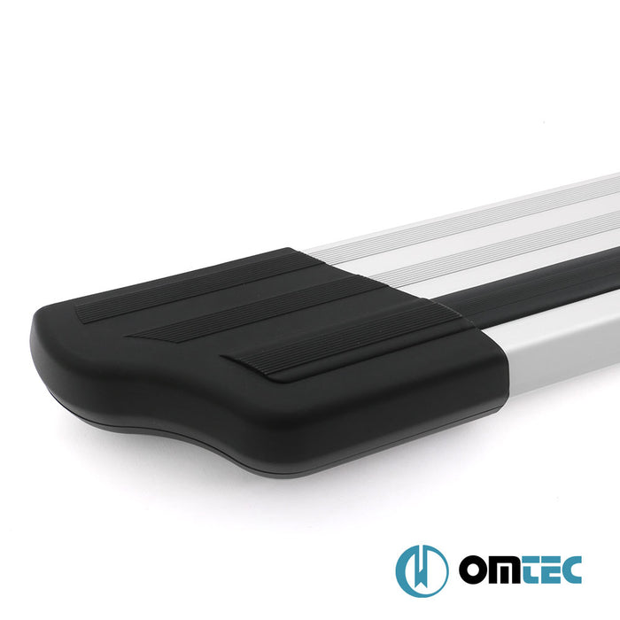 Marchepied Arrière Elegance (Gris) Alu. - Opel Combo - MVN V  - (2019-)