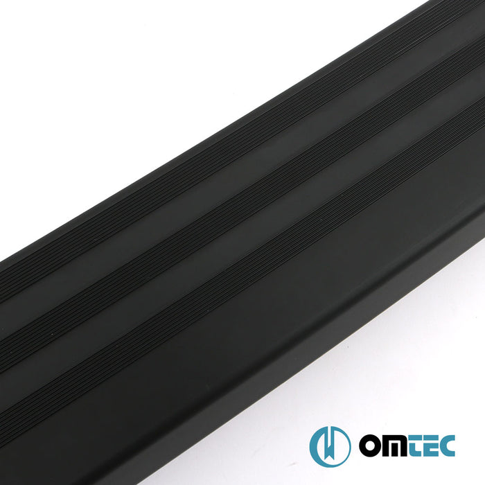 Rear Bar Elegance (Black) Alu. - Fiat Doblo - MVN K9  - (2022-)