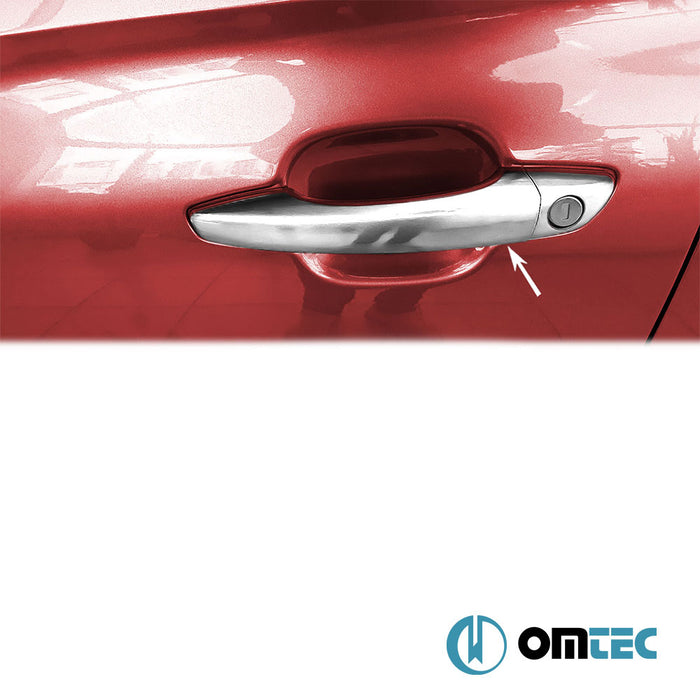 Kapı Kolu 4 Kapı 8 Prç. (H2) P.Çelik (Parlak) (RHD) - Peugeot E-2008 - SUV P24  - (2023-)