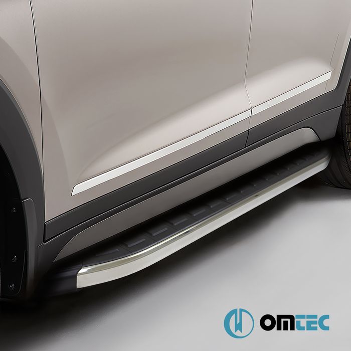 Side Step (DA Chrome) 2 Pcs. - Opel Antara - SUV L07 - (2007 - 2015)
