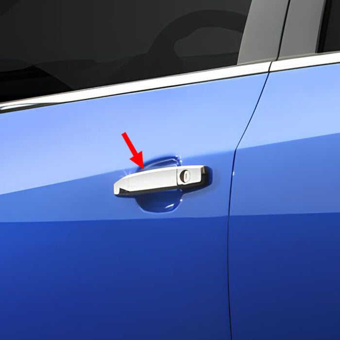 Door Handle Cover 4 Doors S.Steel - Chevrolet Aveo - HB 5D T300  - (2012-2020)