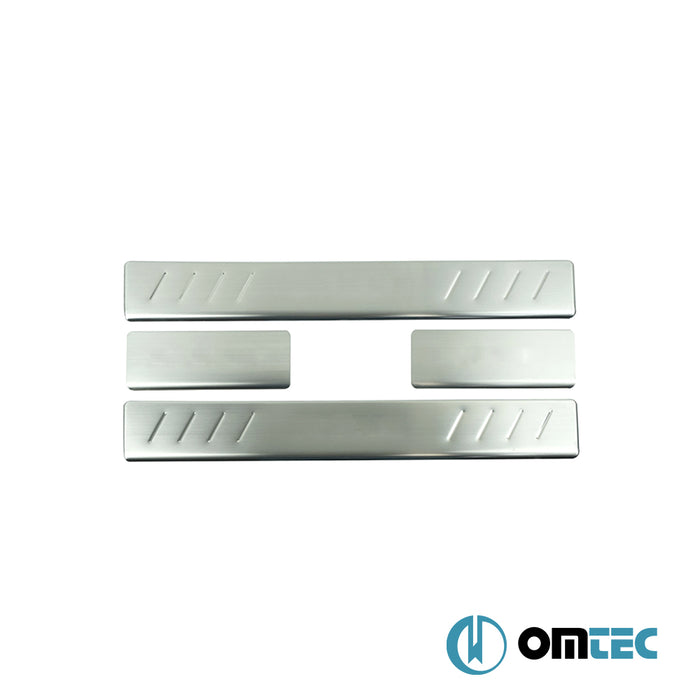 Line Door Sill 4 Pcs. S.Steel - Chevrolet Aveo - SD T300  - (2012-2020)