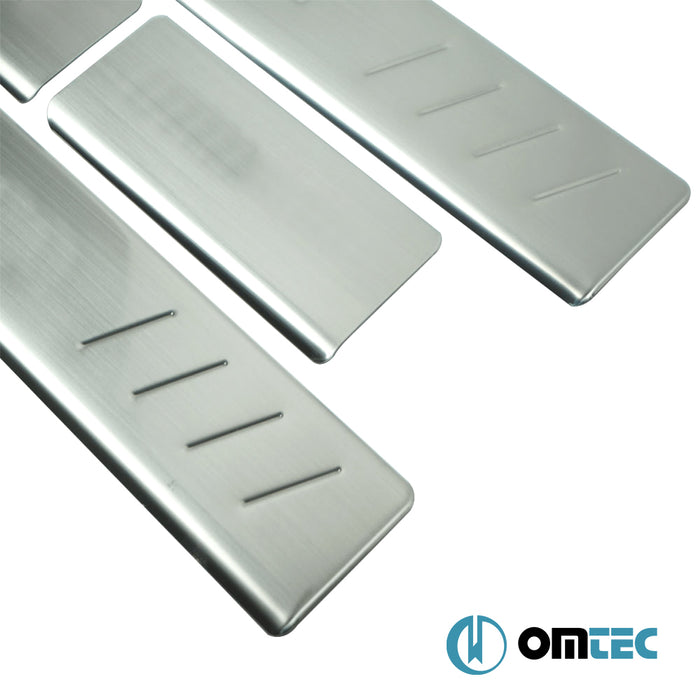 Line Door Sill 4 Pcs. S.Steel - Chevrolet Aveo - HB 5D T300  - (2012-2020)