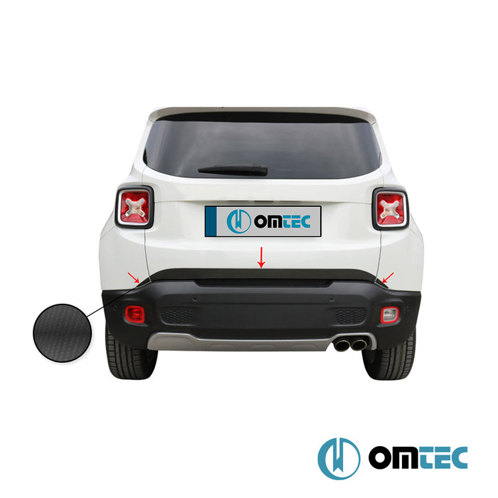 Bagaj Alt Çıta 3 Prç. (Karbon) - Jeep Renegade - SUV BU  - (2015-)
