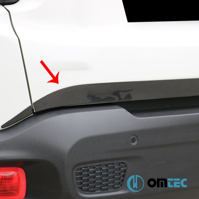 Bagaj Alt Çıta 3 Prç. (Karbon) - Jeep Renegade - SUV BU  - (2015-)