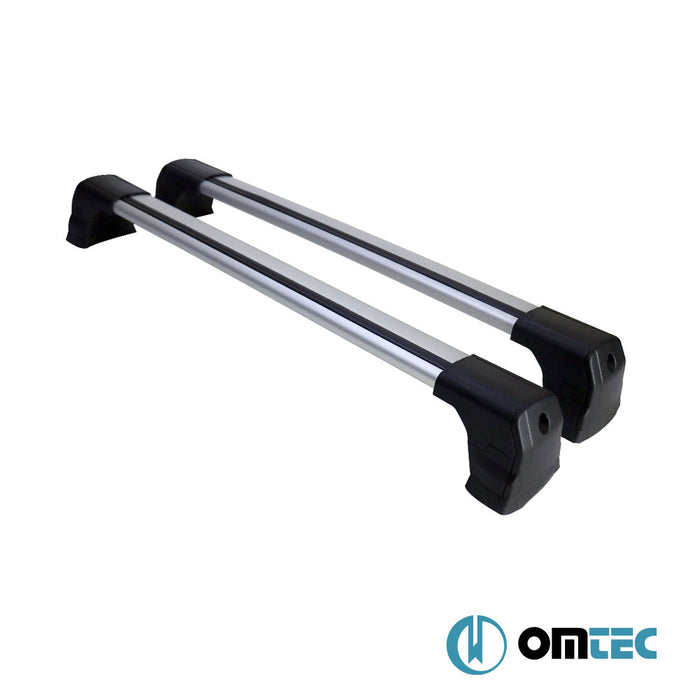 Roof Bars Elegance (Silver-V3) LITE 2 Pcs. Alu. - Jeep Renegade - SUV BU  - (2015-)