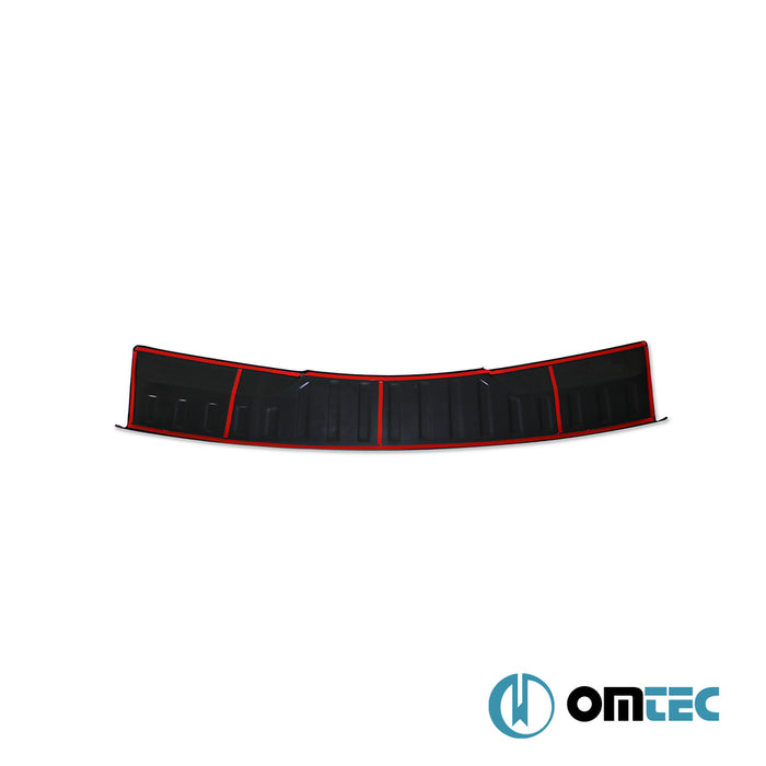 Rear Bumper Sill Cover (ABS Acrylic-Gloss Black) - Dacia Logan Mcv - SW KS_  - (2013-2020)