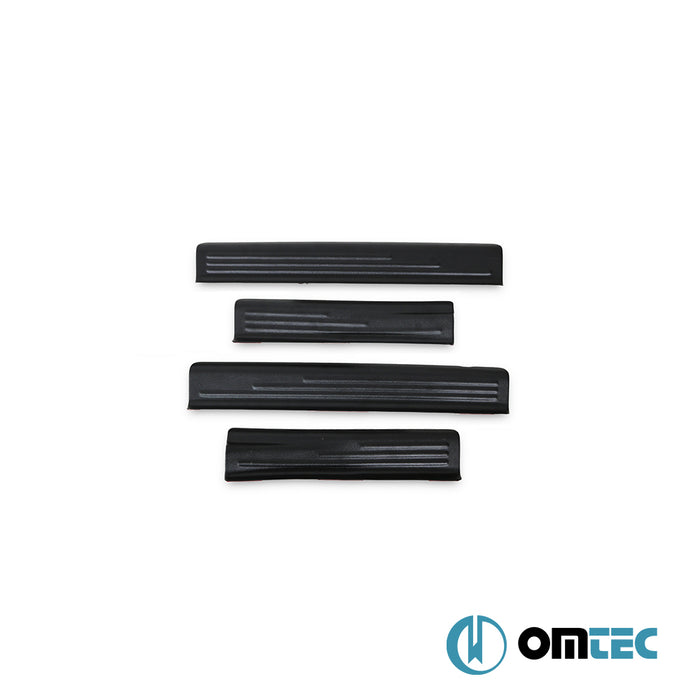 Door Sill Covers 4 Pcs. (ABS-Black) - Dacia Duster - SUV HM  - (2018-2024)