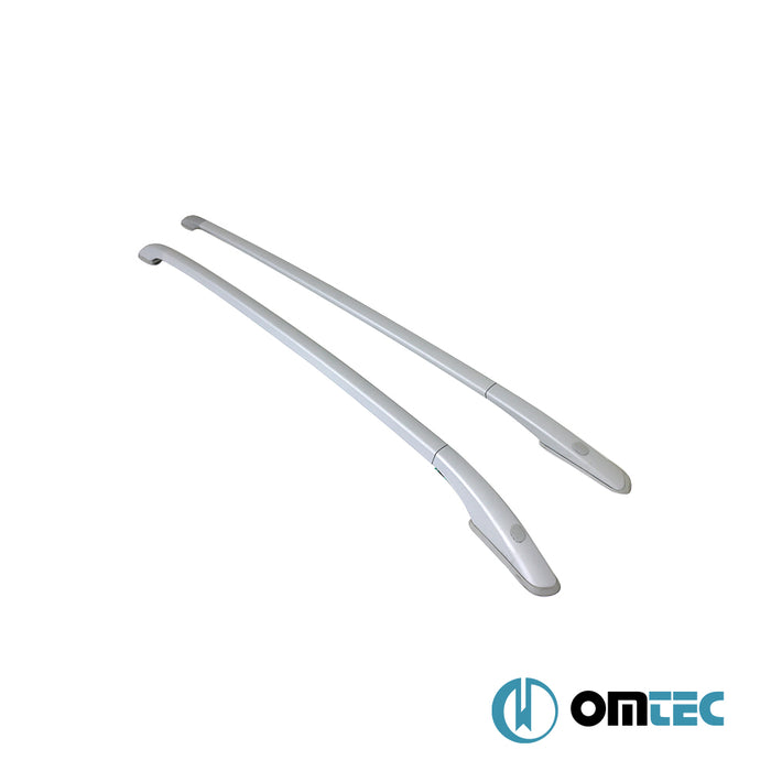 Barres de Toit Longitudinales 2 Pcs. Gris - Fiat Panda - HB 5D 169  - (2003-2012)