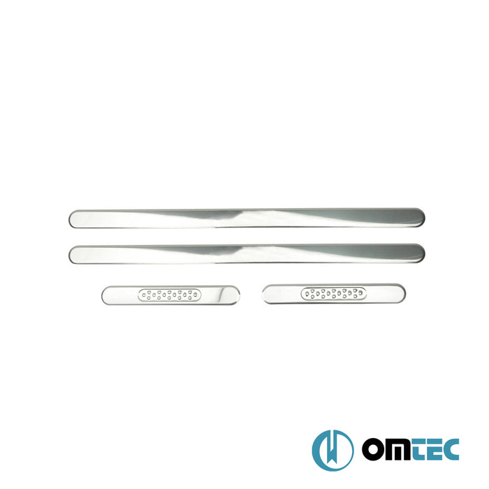 D-Line Kapı Eşiği 4 Prç. P.Çelik - Fiat Punto Evo - HB 5D 199 FL - (2009-2018)