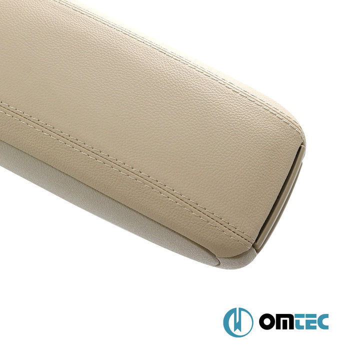 Armrest Box V1 (Leatherette+ABS Adapter) Beige - Fiat Grande Punto - HB 3D 199 - (2005 - 2009)