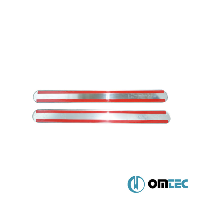 D-Line Kapı Eşiği 2 Prç. P.Çelik - Fiat Doblo - MVN 223  - (2000-2010)