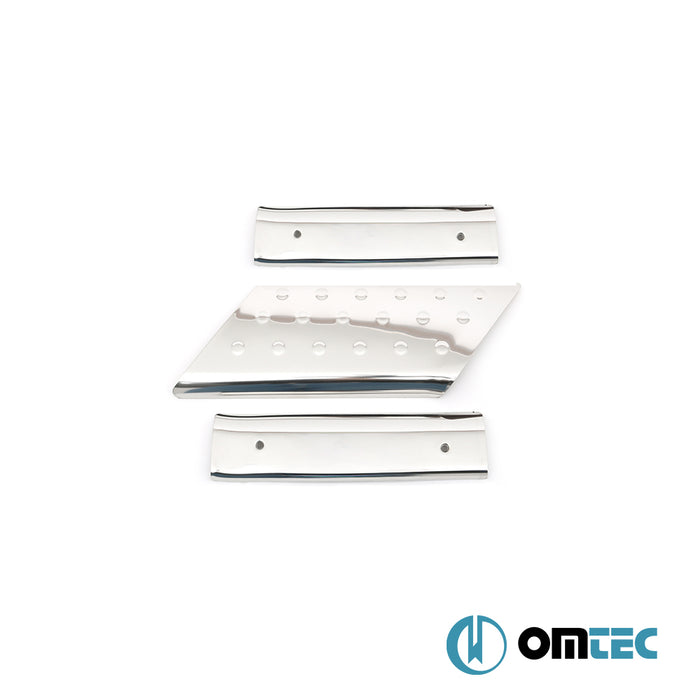 Line Inner Door Sill 3 Pcs. S.Steel - Fiat Doblo - MVN 223  - (2000-2010)