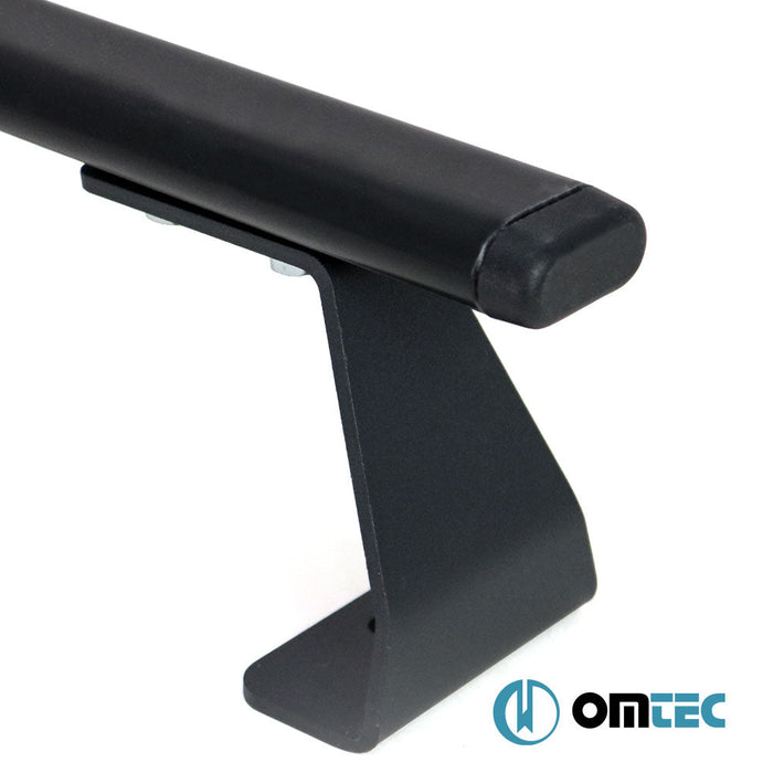 Heavy Duty SolidBar Ara Atkı 2 Prç. (Siyah) Çelik L1/L2 - Fiat Doblo - MVN 223 - (2000 - 2010)