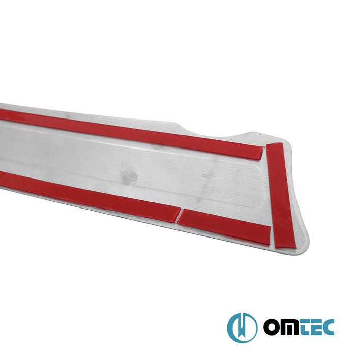 Rear Bumper Sill Cover S.Steel (Gloss) - Citroën Nemo - MVN 225L - (2008 - 2016)