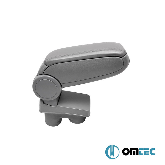 Armrest Box V1 (Leatherette+ABS Adapter) Gray - Citroën Nemo - MVN 225L - (2008 - 2016)