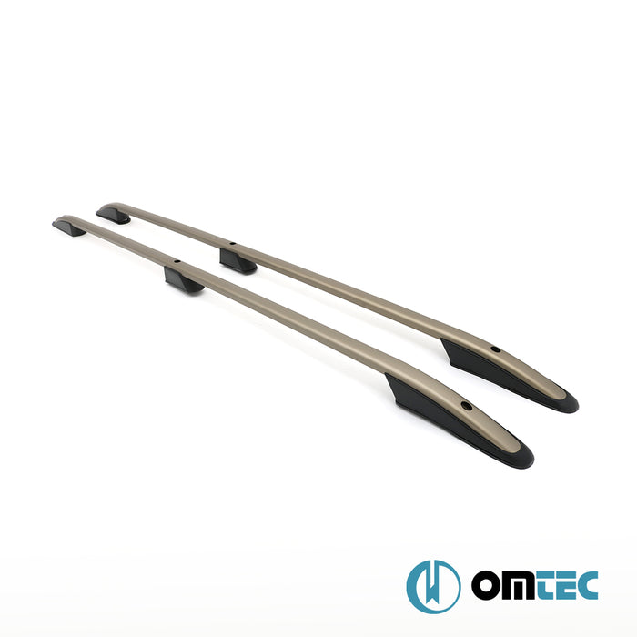 Barres de Toit Longitudinales Elegance (Bronze-L2) 2 Pcs. Alu. - Fiat Doblo - MVN 263  - (2010-2021)
