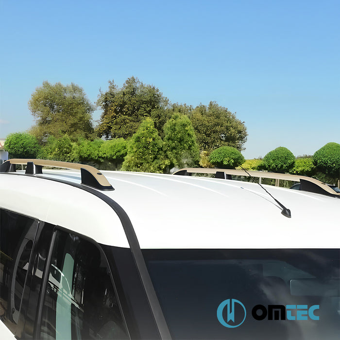 Roof Rails Elegance (Bronze-L2) 2 Pcs. Alu. - Opel Combo - MVN IV  - (2011-2018)