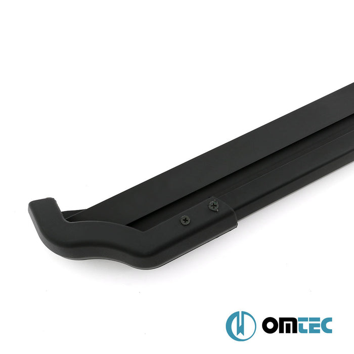 Rear Bar Elegance (Black) Alu. L2 - Fiat Doblo Maxi - MVN 263 - (2010 - 2021)