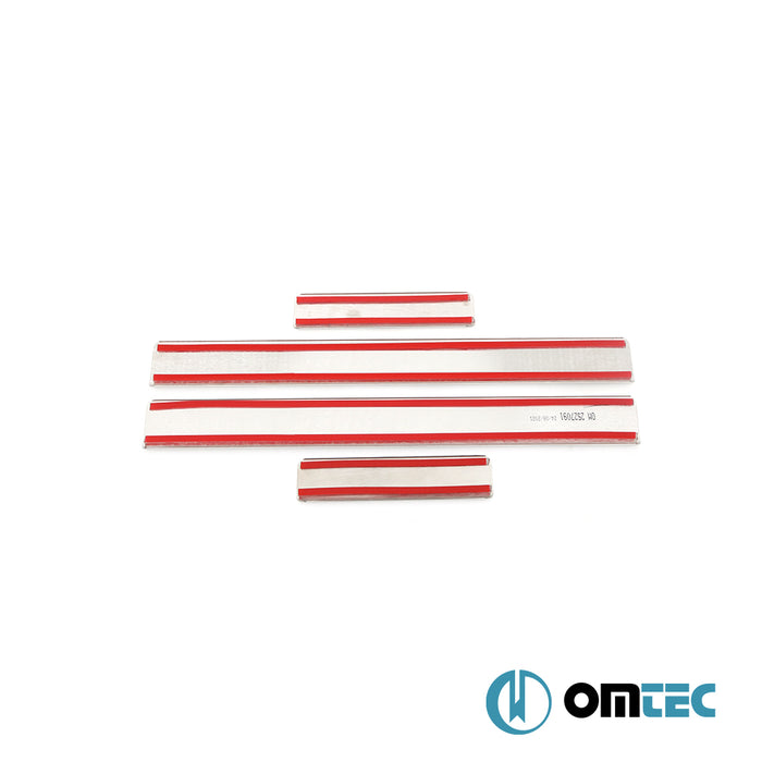 Line Door Sill 4 Pcs. S.Steel - Fiat Bravo - HB 5D 198  - (2008-2015)