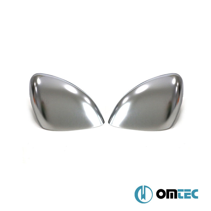 Mirror Cover 2 Pcs. ABS Satin Chrome - Fiat Tipo Cross - SUV I - (2020 - )