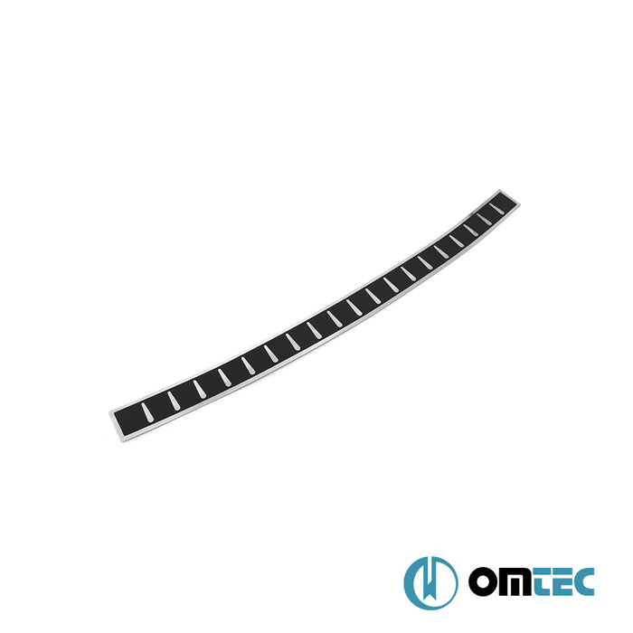 Pare chocs arrière (Inox + Feuille De Carbone) - Fiat 500E - HB 3D I  - (2020-)