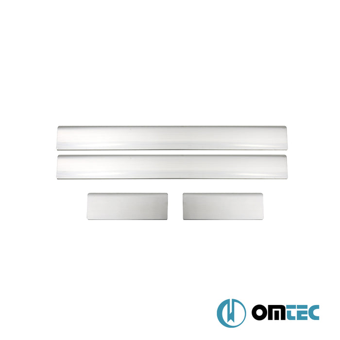 Seuil de porte - Norm : Baguettes chromées en inox - 4 Pièces - Ford Focus - HB 5D I  - (1998-2005)