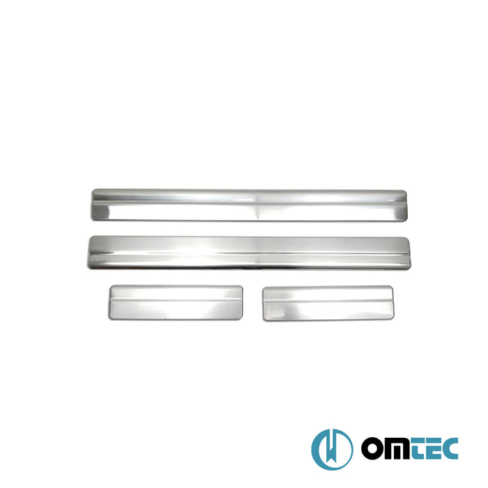 Seuil de porte - Norm : Baguettes chromées en inox - 4 Pièces - Ford Focus - HB 5D III  - (2011-2018)