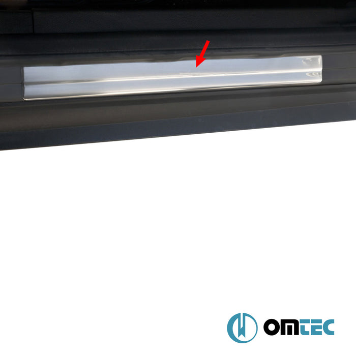 Seuil de porte - Norm : Baguettes chromées en inox - 4 Pièces - Ford Focus - HB 5D III  - (2011-2018)