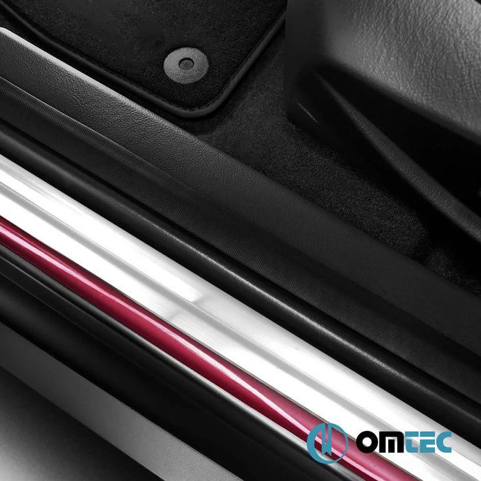 Seuil de porte - Norm : Baguettes chromées en inox - 4 Pièces - Ford Focus - HB 5D III  - (2011-2018)