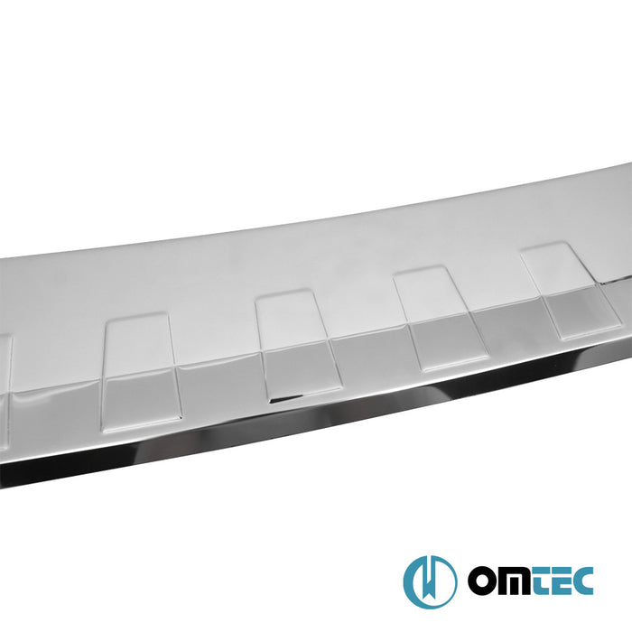 Rear Bumper Sill Cover S.Steel (Gloss) - Ford C-Max - MPV II - (2010 - 2019)