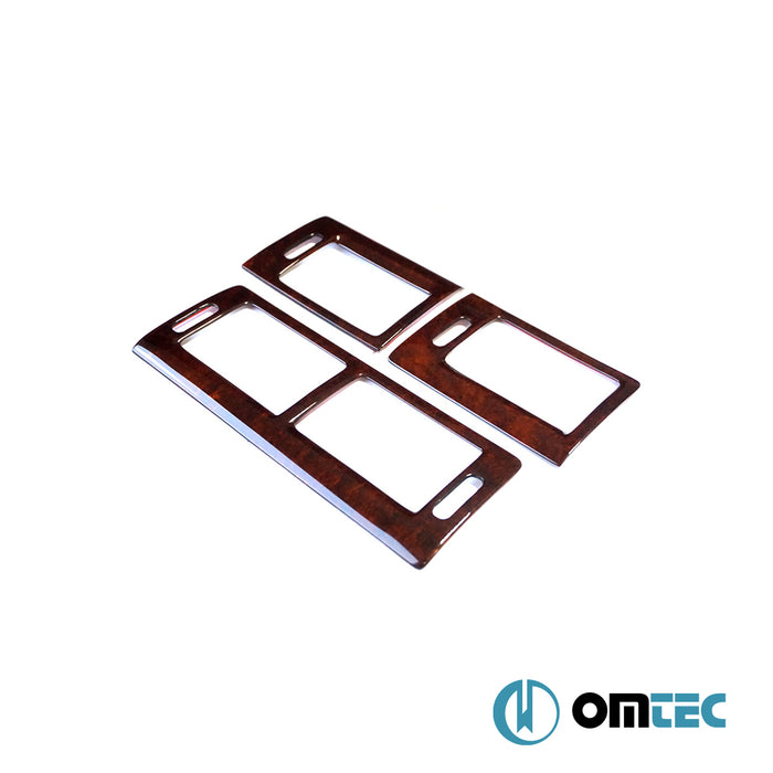 Havalandırma Çerçevesi 3 Prç. (Ceviz) - Ford Transit Connect - MVN P65  - (2002-2014)