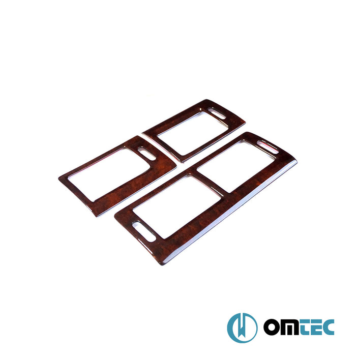 Havalandırma Çerçevesi 3 Prç. (Ceviz) - Ford Tourneo Connect - MVN P65  - (2002-2014)