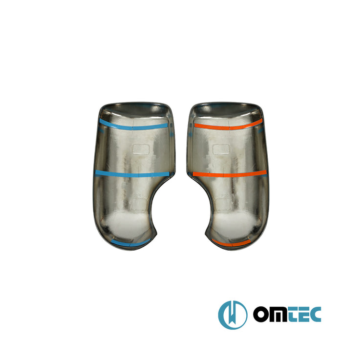 Ayna Kapağı 2 Prç. Abs Siyah Krom - Ford Transit - VAN FA  - (2000-2014)