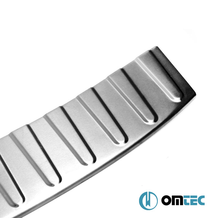 Arka Tampon Eşiği P.Çelik (Siyah-Taşlı) - Ford Tourneo Custom - VAN V362  - (2013-2023)