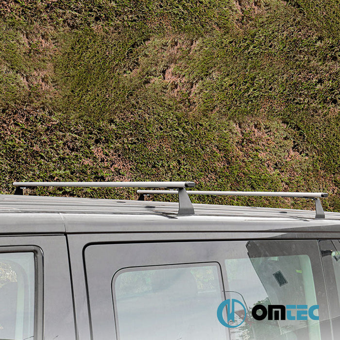 Heavy Duty SolidBar Ara Atkı 2 Prç. (Gri) Çelik L1/L2 - Ford Tourneo Custom - VAN V362 - (2013 - 2023)