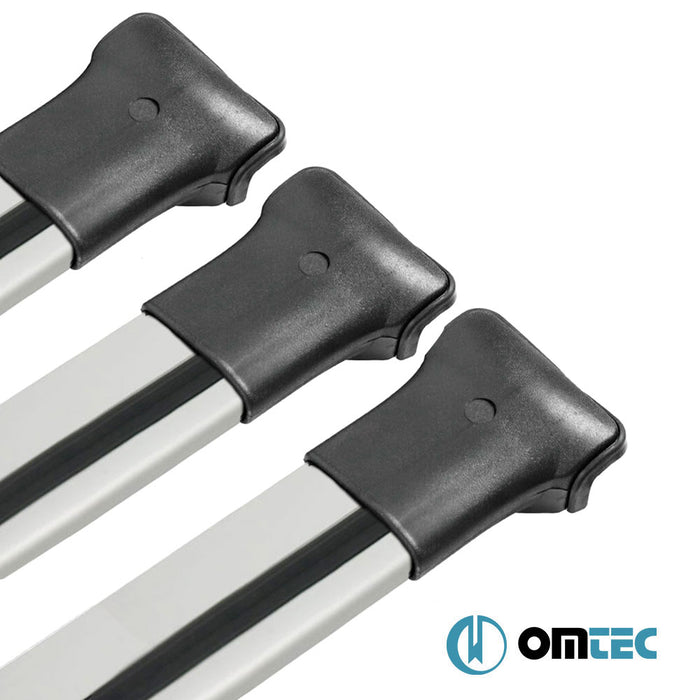 Barres De Toit Transversales (Elegance) Gris 3 Pcs. Alu. - Citroën Jumpy/Dispatch - VAN G29  - (2007-2017)