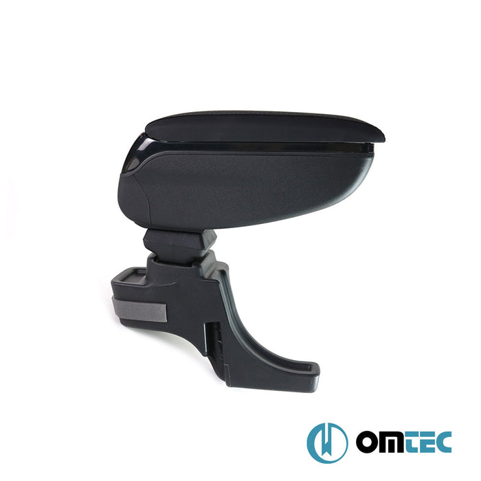 Armrest Box V2 (Leatherette+Sliding+ABS Adapter) Black - Ford Tourneo Courier - MVN I - (2014 - )