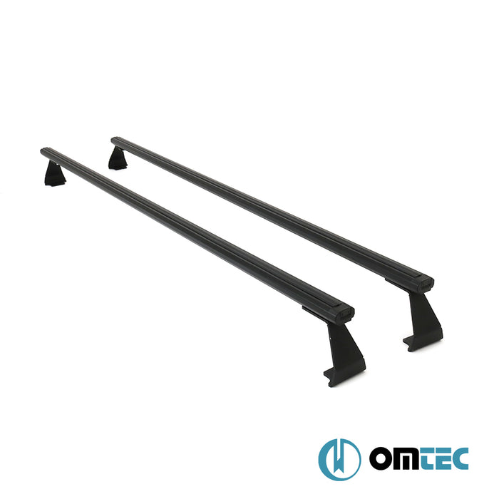 Barres de Toit Transversales Heavy Duty - Erbabar - 2 Pcs. (Noir)  Alu. - Ford Tourneo Courier - MVN I  - (2014-2023)