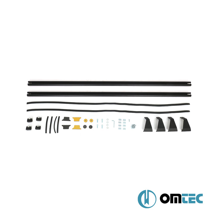 Barres de Toit Transversales Heavy Duty - Erbabar - 2 Pcs. (Noir)  Alu. - Ford Tourneo Courier - MVN I  - (2014-2023)