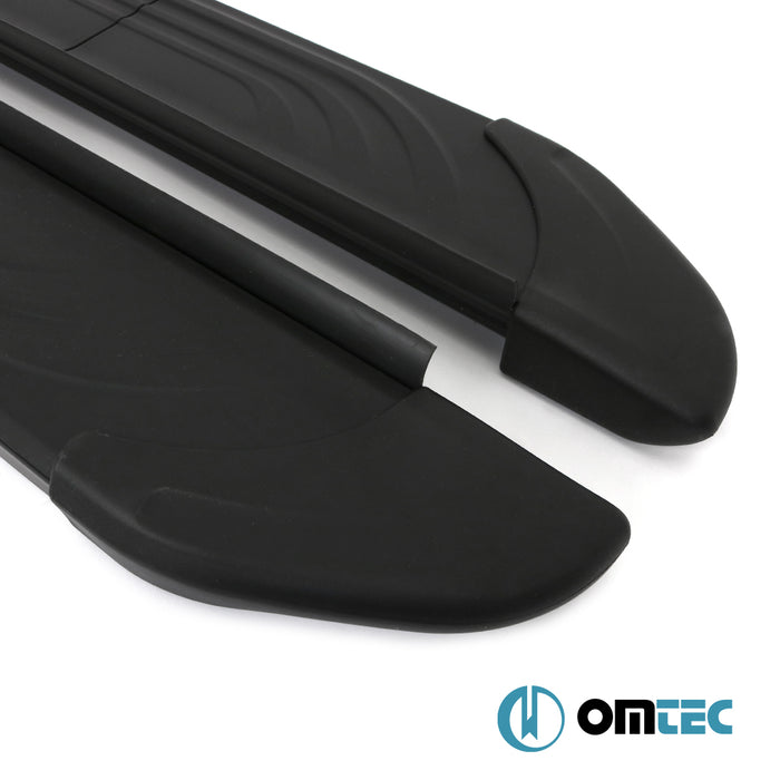 Side Step (APA-Black) 2 Pcs. - Ford E-Transit - VAN MK7  - (2020-)