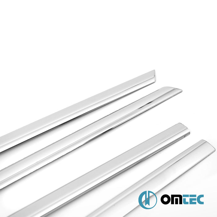 Window Trim Cover 6 Pcs. S.Steel (Gloss)  - Ford Focus - SW IV  - (2018-)