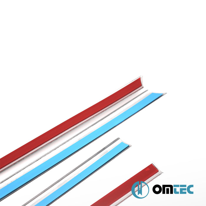 Window Trim Cover 6 Pcs. S.Steel (Gloss)  - Ford Focus - SW IV  - (2018-)