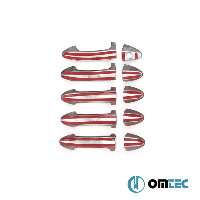 Kapı Kolu 5 Kapı 10 Prç. (H1) P.Çelik (Parlak) - Ford Tourneo Courier - MVN V769  - (2023-)