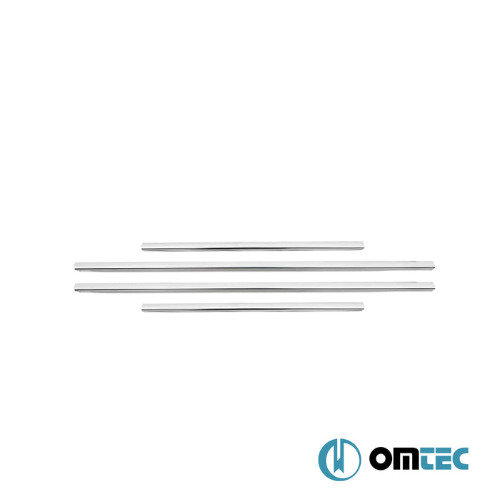 Cam Çıtası 4 Prç. P.Çelik (Parlak)  - Ford Tourneo Courier - MVN V769  - (2023-)