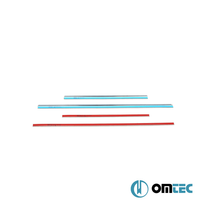 Cam Çıtası 4 Prç. P.Çelik (Parlak)  - Ford Tourneo Courier - MVN V769  - (2023-)