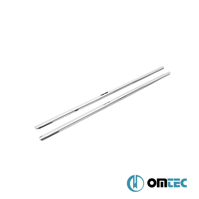 Cam Çıtası 2 Prç. P.Çelik (Parlak)  - Ford Tourneo Courier - MVN V769  - (2023-)